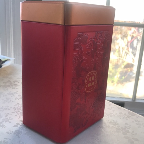 Chinese Tea Tin Container - Picture 2 of 5